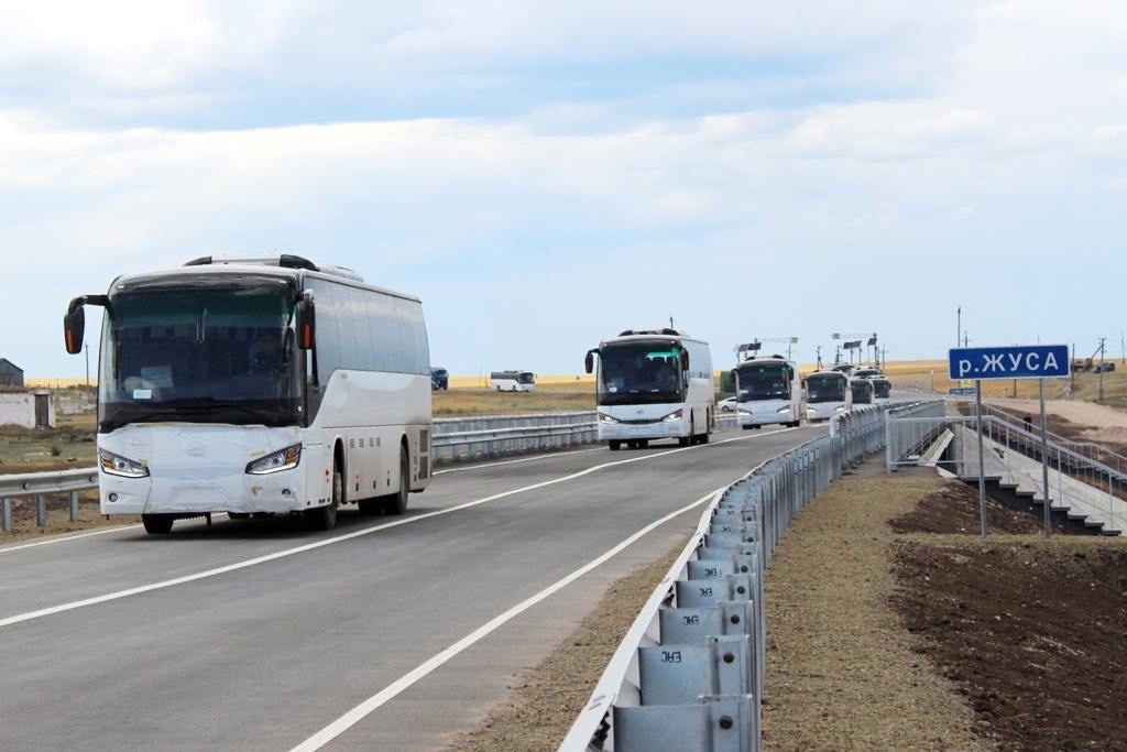 Новый мост через реку Джуса. Фото: ТГ-канал Игоря Сухарева