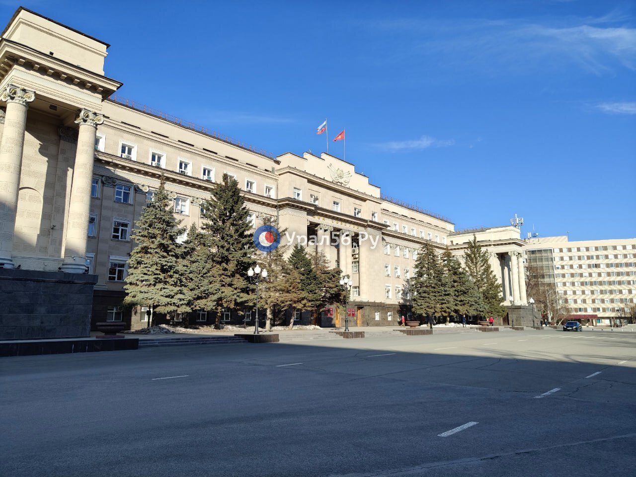 Дом Советов в Оренбурге 27.03