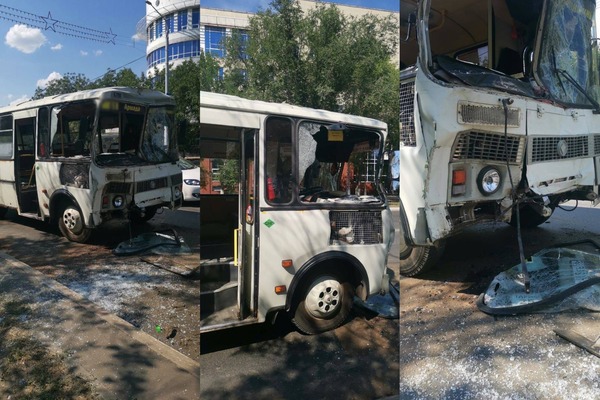 На месте ДТП. Источник фото: пресс-служба УМВД России по Оренбургской области