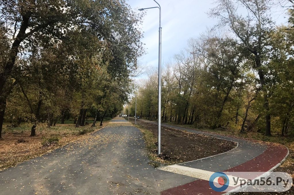Орск парк строителей карта