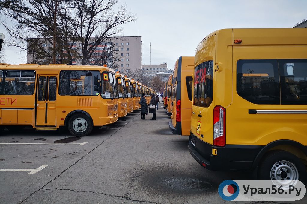Школьные автобусы, Оренбург