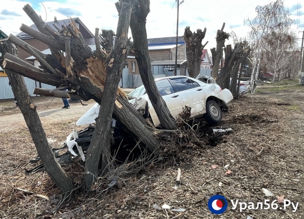 ДТП на улице Крайней в Орске
