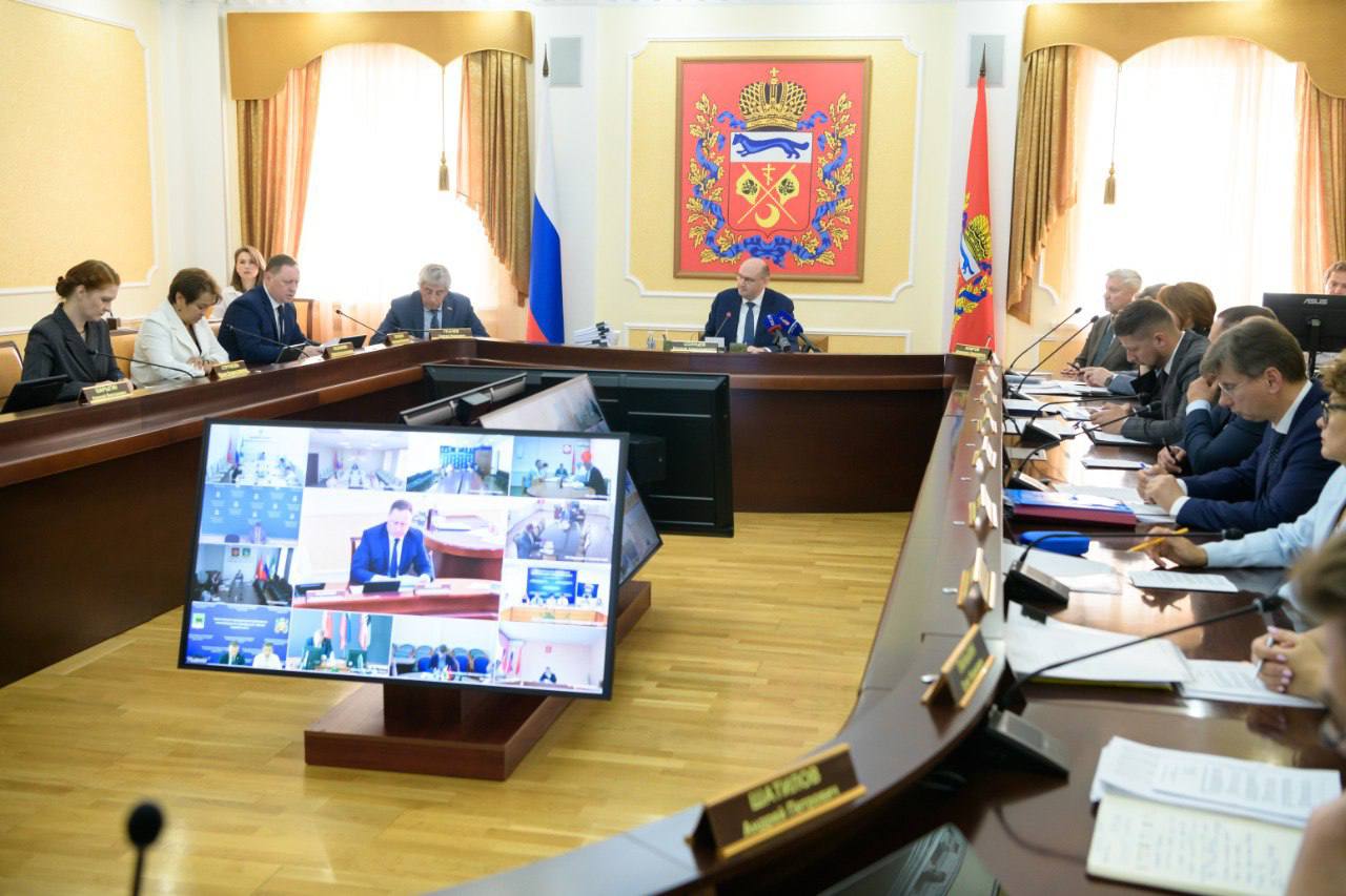 Заседание правительства Оренбургской области. Фото: Пул56 от 3 сентября