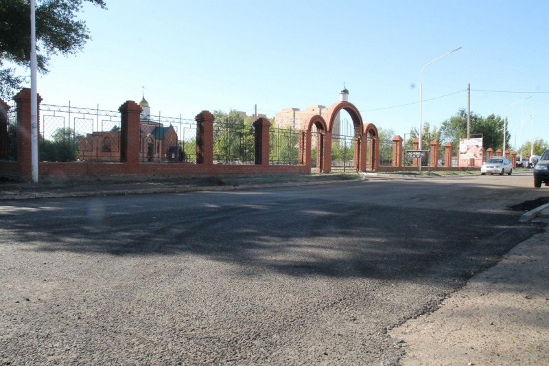 Дорога в Оренбурге, фото: пресс-служба администрации Оренбурга 