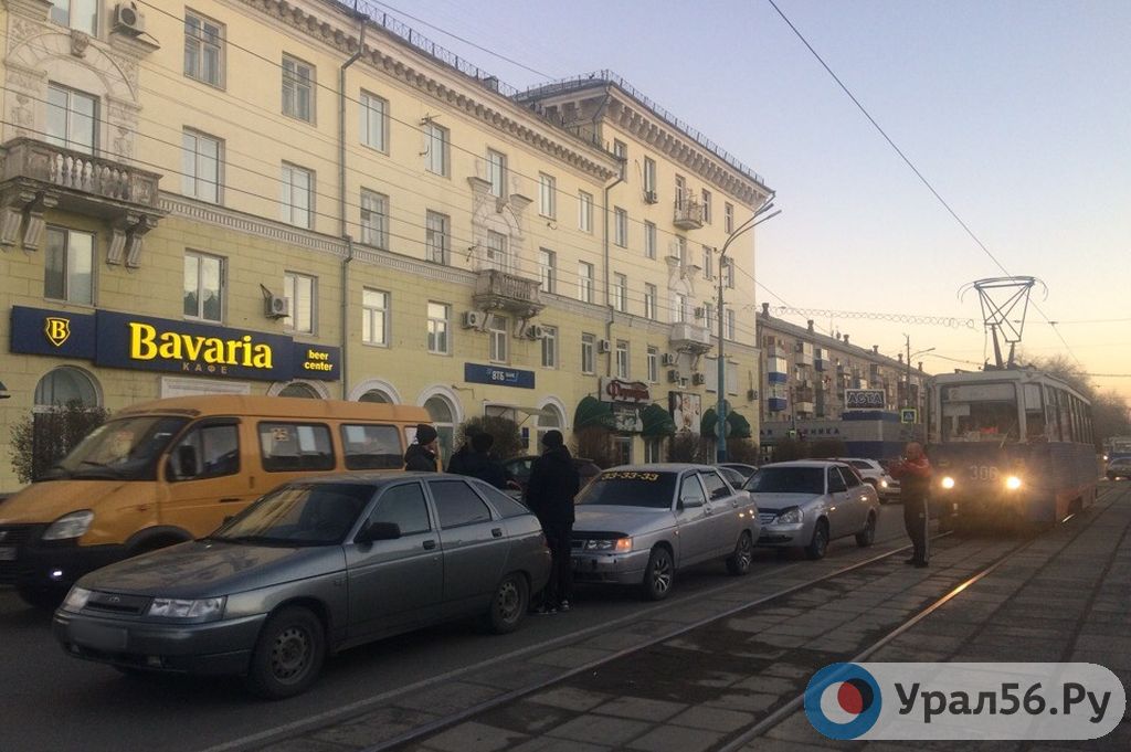 На месте ДТП