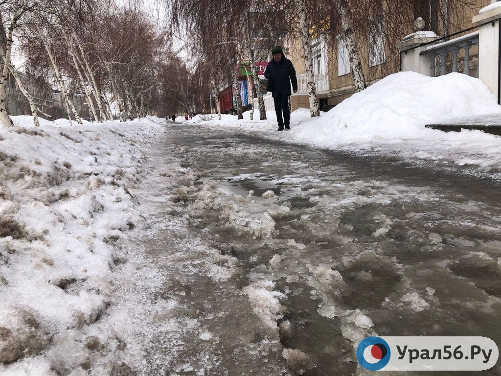 Тротуар на проспекте Мира, 08.02.2020