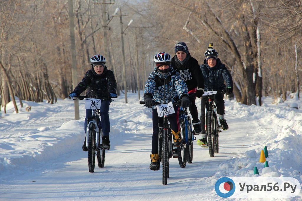 Зимний велокросс в Орске, 15.01.2017