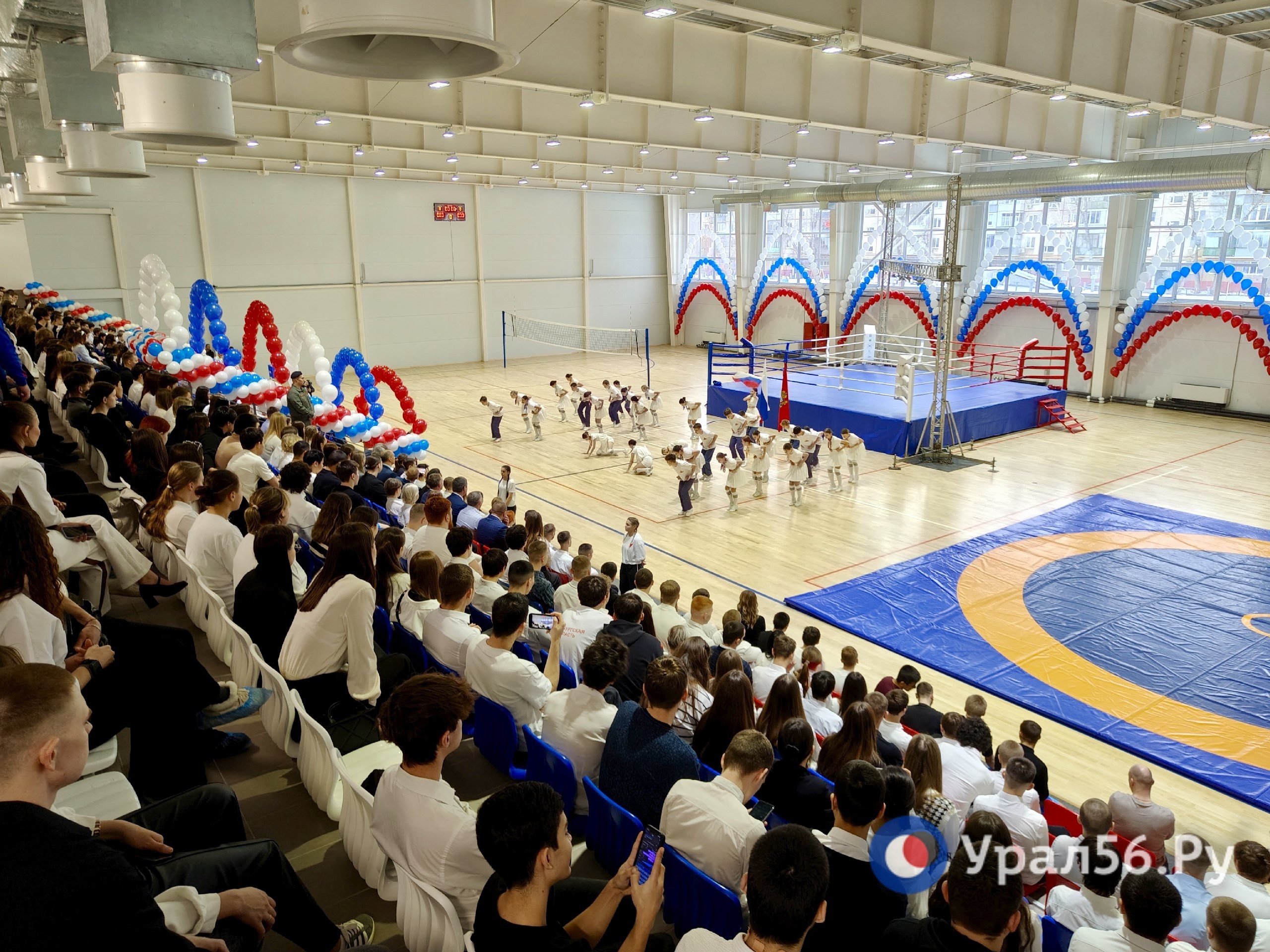Открытие нового спортивного комплекса в Оренбурге