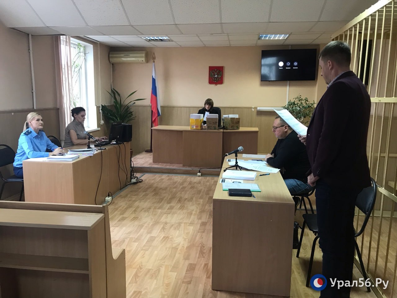 Во время одного из судебных заседаний