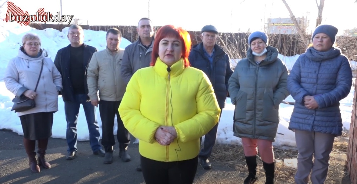 Жители Бузулука записали видеообращение к главе Минприроды РФ, фото-стоп-кадр из видео