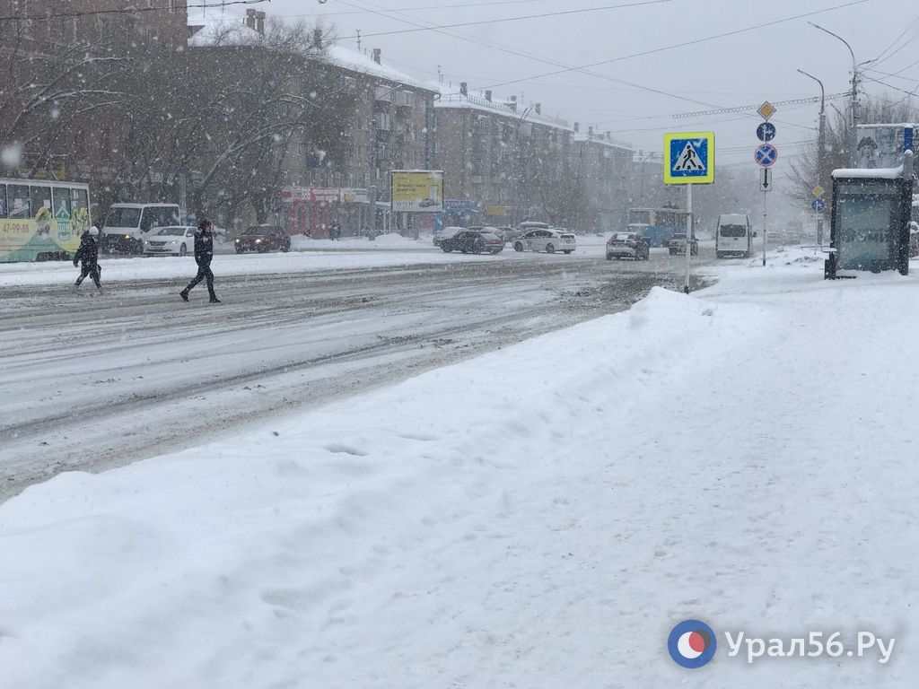 Зима в Орске