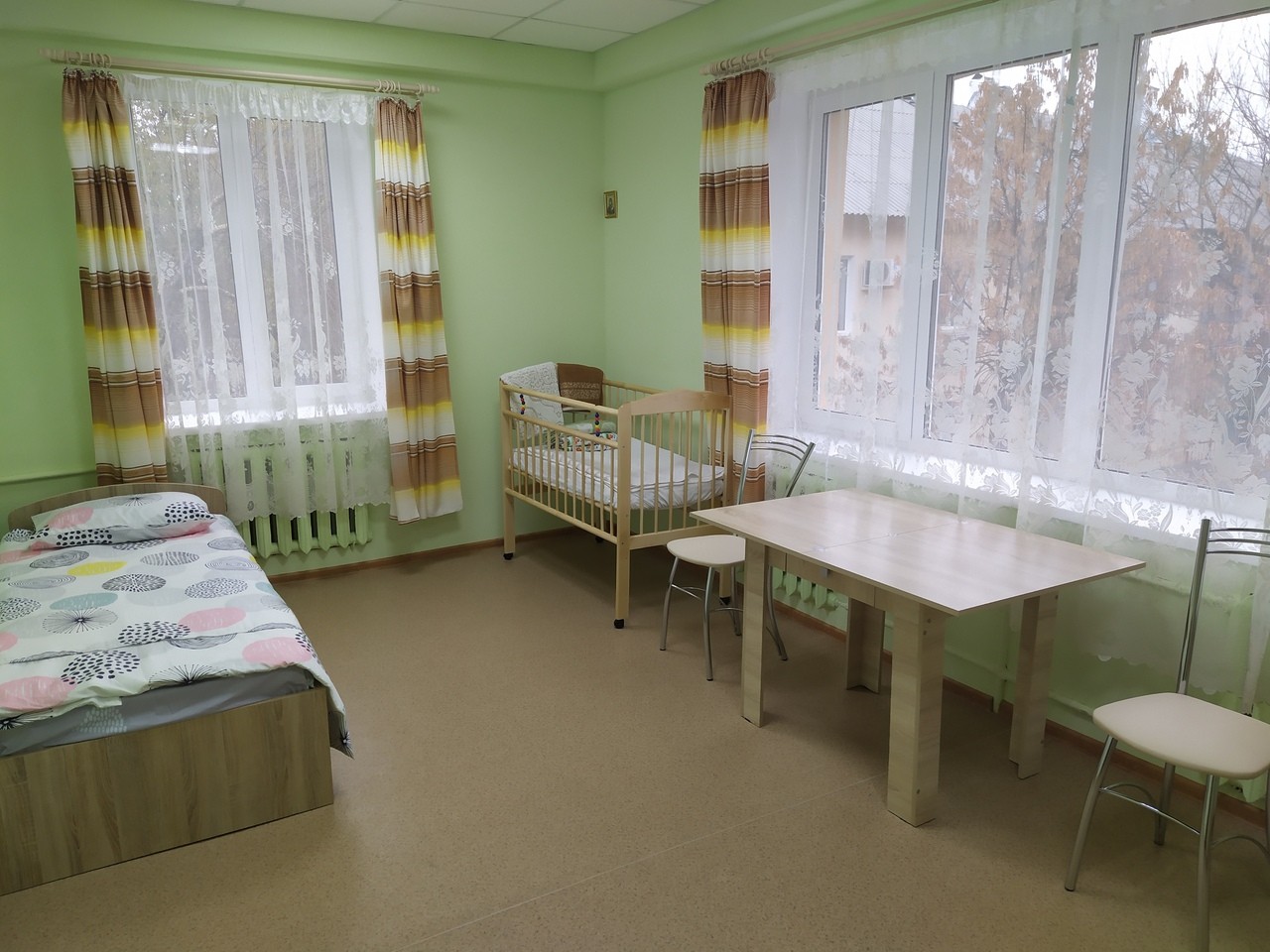 Приют для беременных женщин в городе Волжск, фото: Епархиальный центр «Семья»