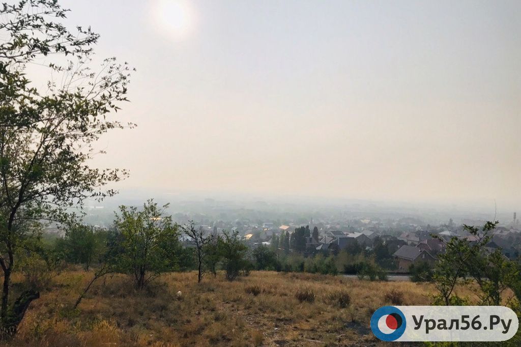 Смог над Орском, 25.07.2019