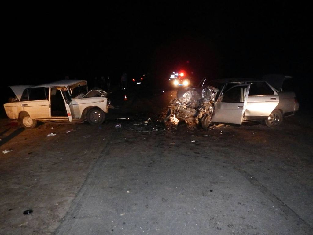 Под Бузулуком в ДТП погибли 4 человека, 5 пострадали