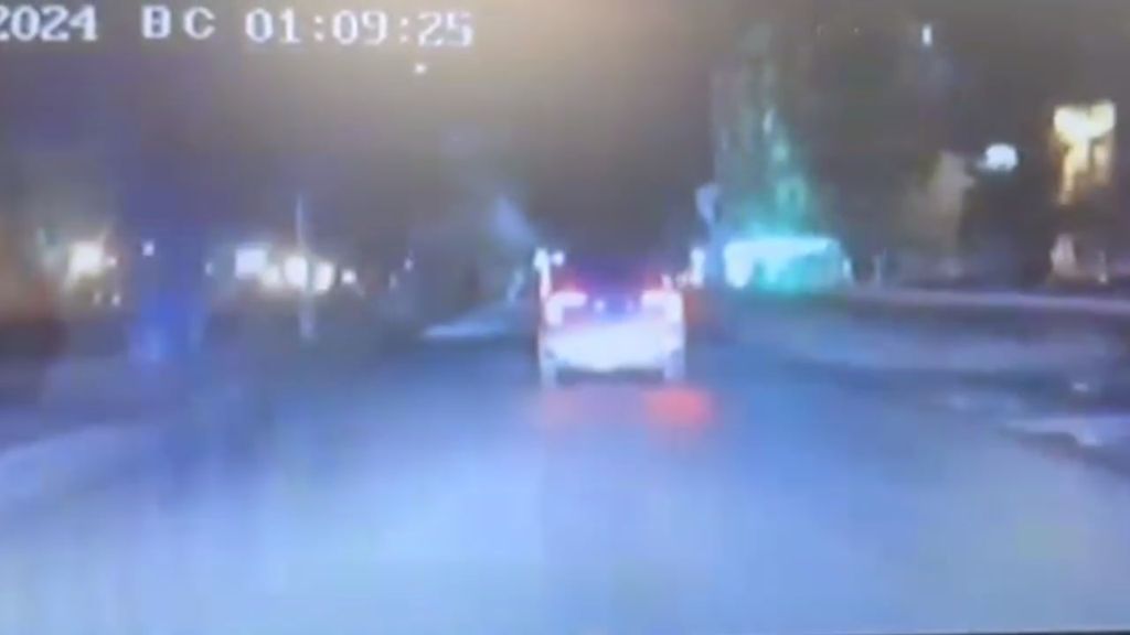В Оренбурге пьяный водитель пытался скрыться от полиции, скрин с видео УМВД России по Оренбургской области