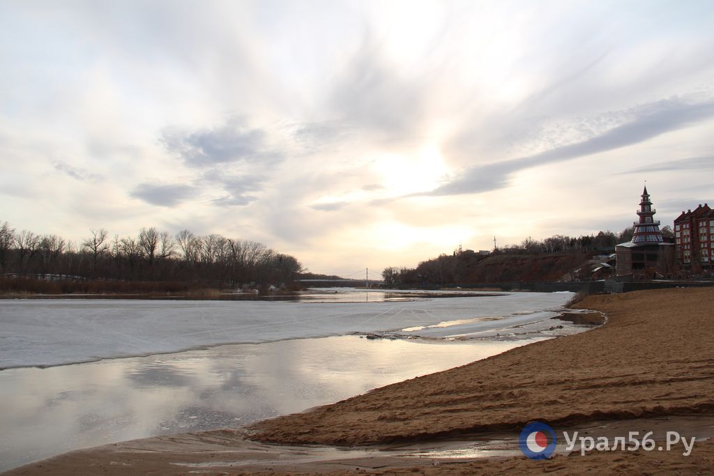 Какой уровень урала сейчас в городе