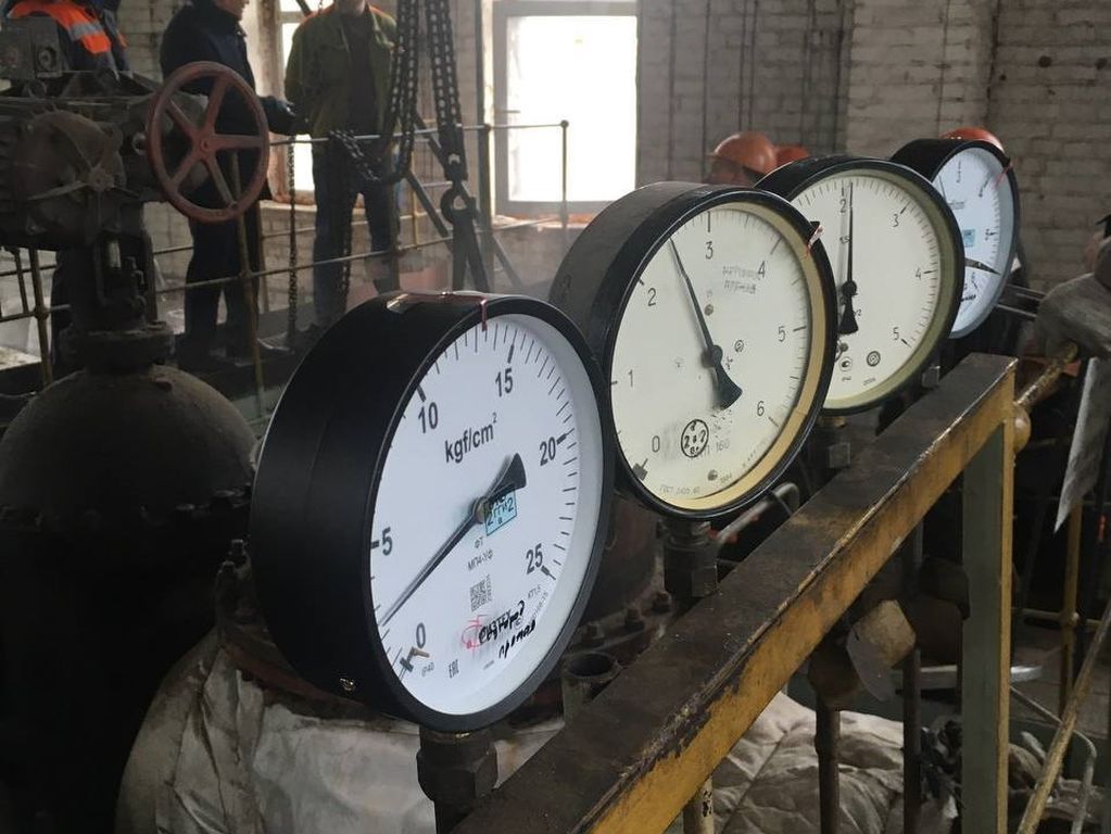 Приборы на ТЭЦ-1. Источник: ТГ-канал Василия Козупицы