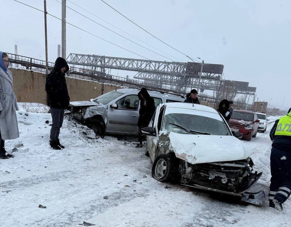 На месте ДТП. Источник: Госавтоинспекция Орска