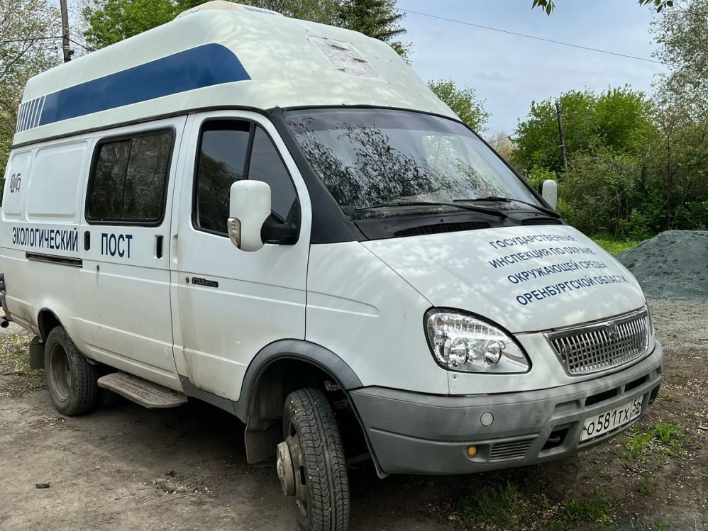 Автомобиль Экологической службы Оренбургской области