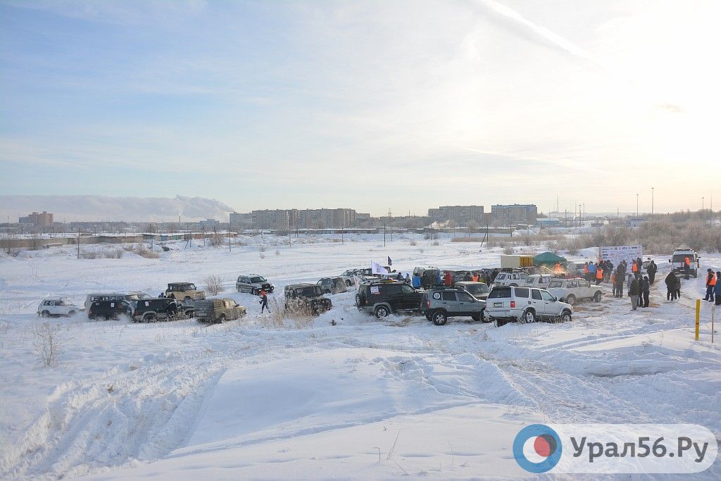 Соревнования по спринту 4х4 «Орский Рубёж Снежная Колея», 05.01.2019