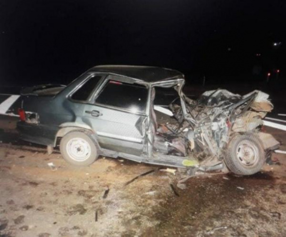 На трассе Оренбург — Самара нефтевоз протаранил легковой автомобиль, погиб один человек
