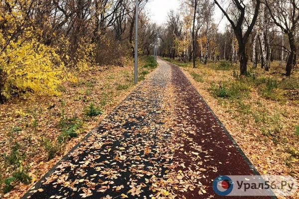 Осень в парке Строителей Орска (фото из архива)