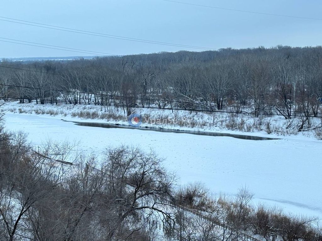 Река Урал в Оренбурге, 26.12.2024