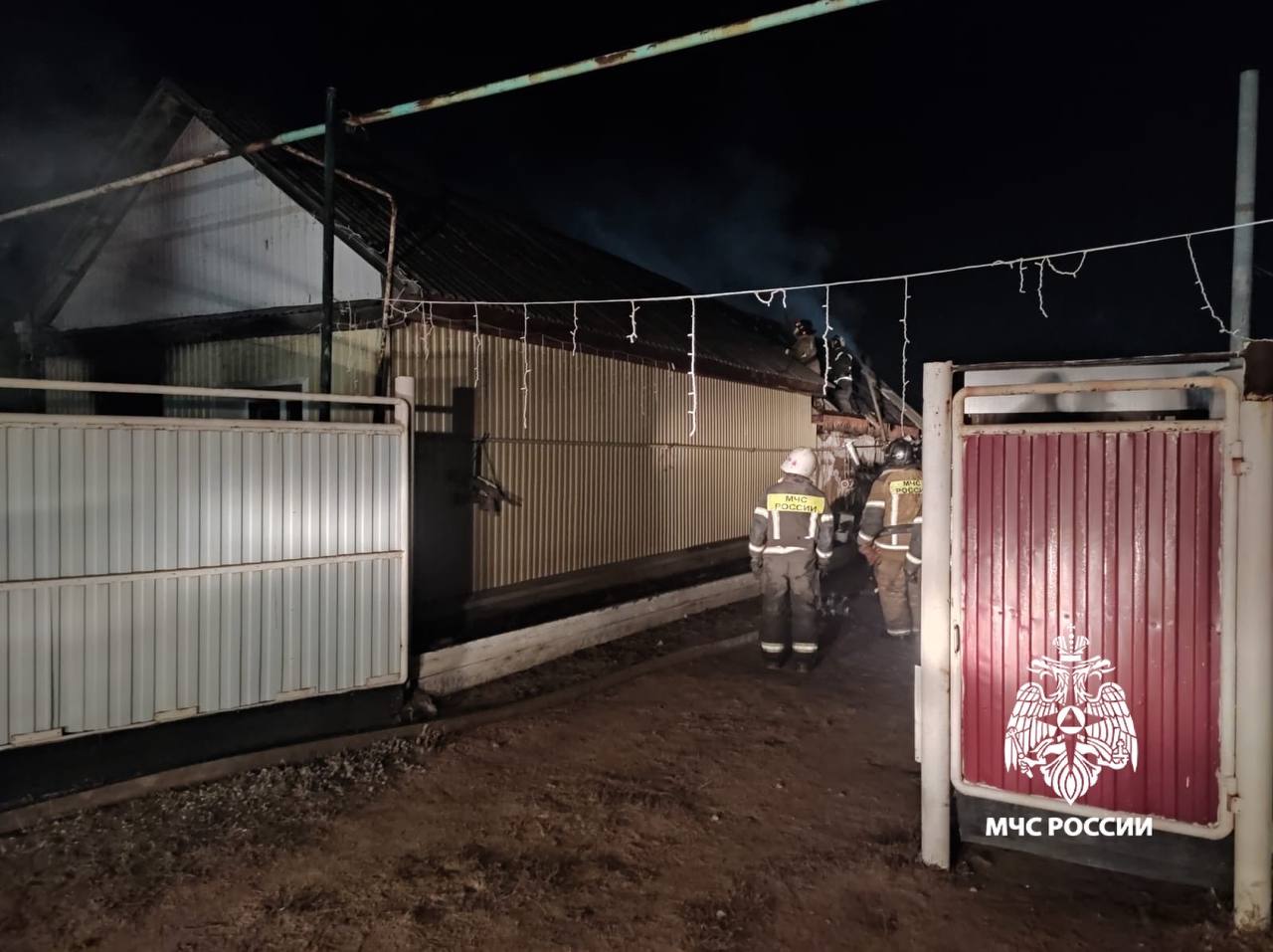 На месте происшествия. Источник: МЧС России по Оренбургской области