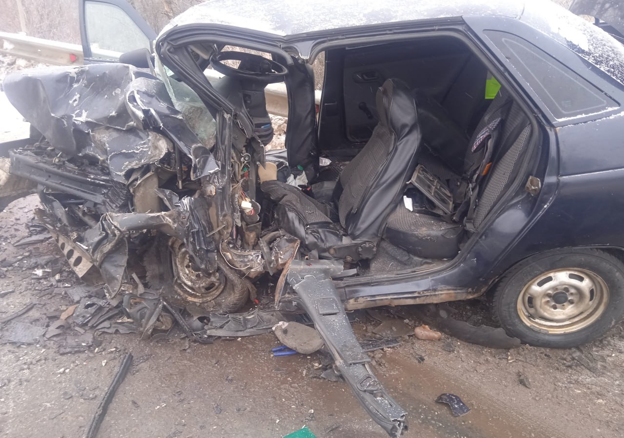 На месте ДТП. Источник: Полиция Оренбуржья