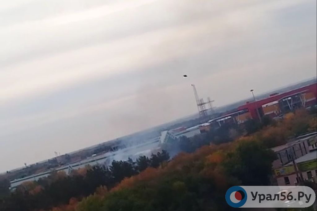 Дым в оренбурге. Фото: соцсети