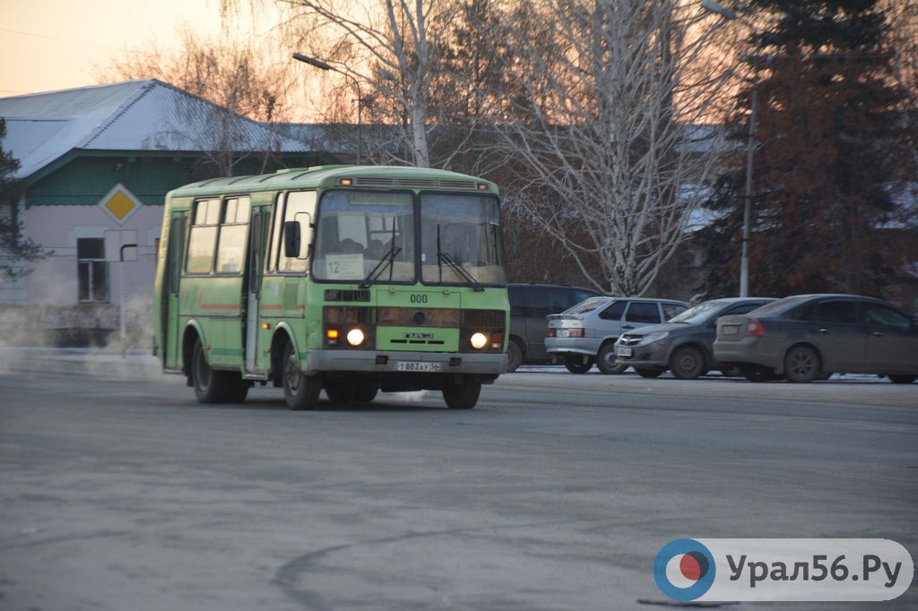 Автобус в Орске, 2016 год