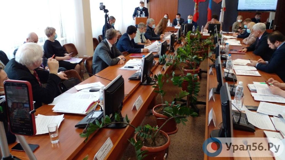 Заседание горсовета Орска (фото из архива)