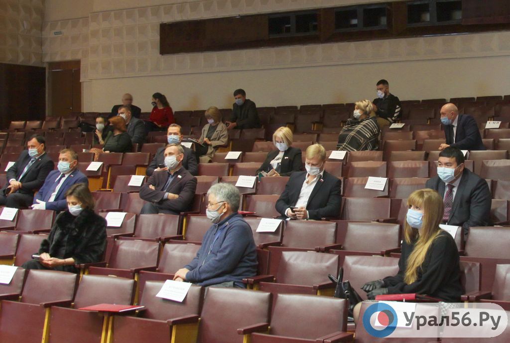 Заседание орского городского Совета