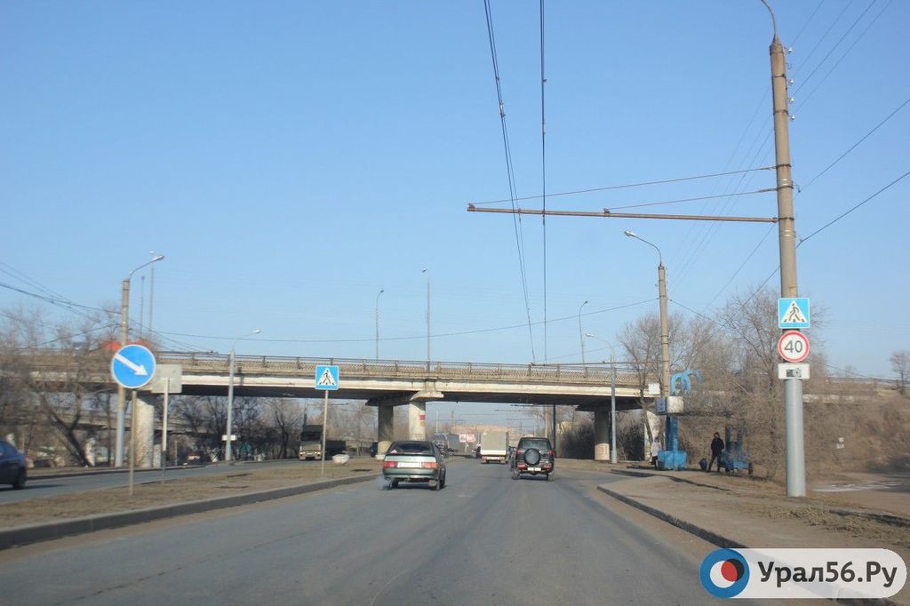Путепроводная развязка на Илек по улице Донгузской в Оренбурге. Фото из архива