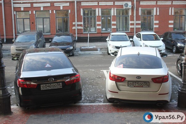 На каких автомобилях ездит администрация Оренбурга?