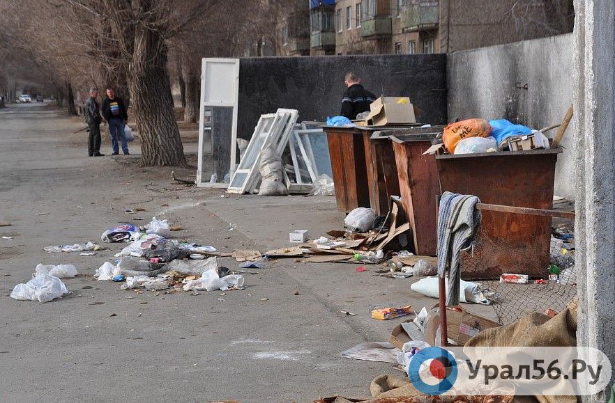 Контейнерная площадка в Орске