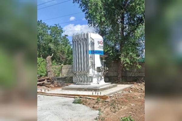 Холодный криогенный газификатор