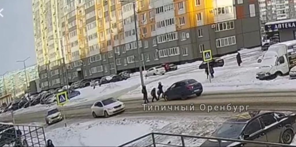 ДТП. Скриншот видео