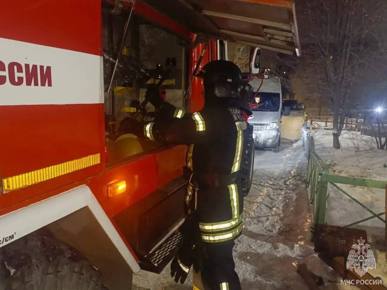 На месте происшествия. Источник: МЧС России по Оренбургской области