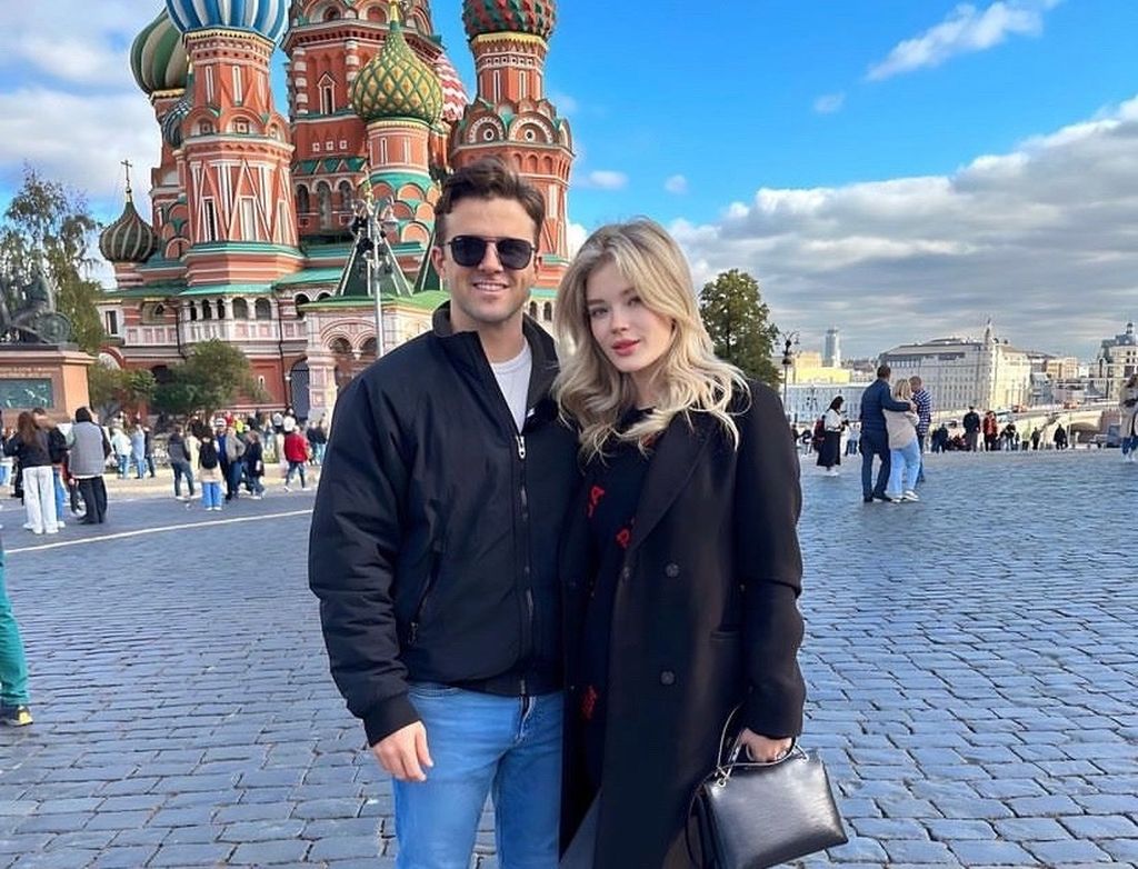 Анна Линникова и Джексон Хинкл. Фото: соцсети Анны Линниковой