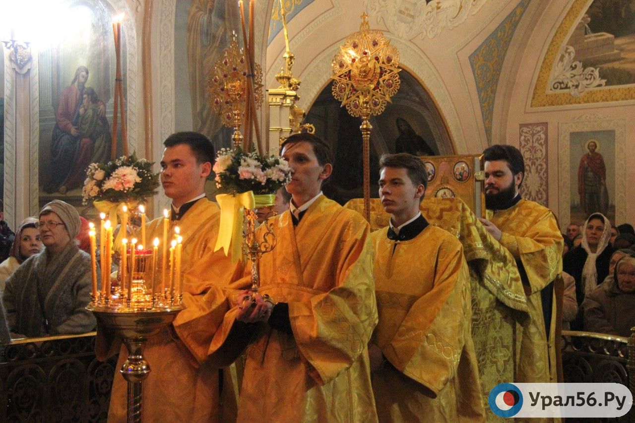 Празднования Рождества в Оренбурге