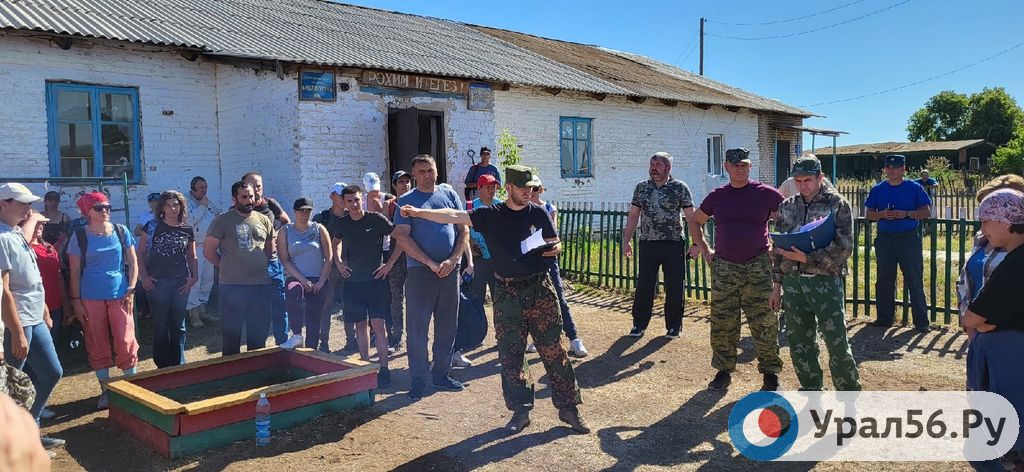 Проведение инструктажа в Ахмерово