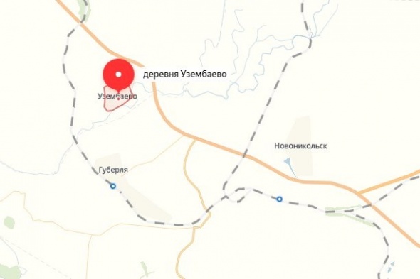 Трасса орск оренбург карта