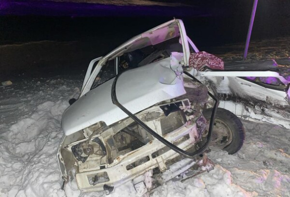 42-летний водитель отечественного автомобиля погиб в ДТП на трассе Оренбургской области в 6 км от Гая