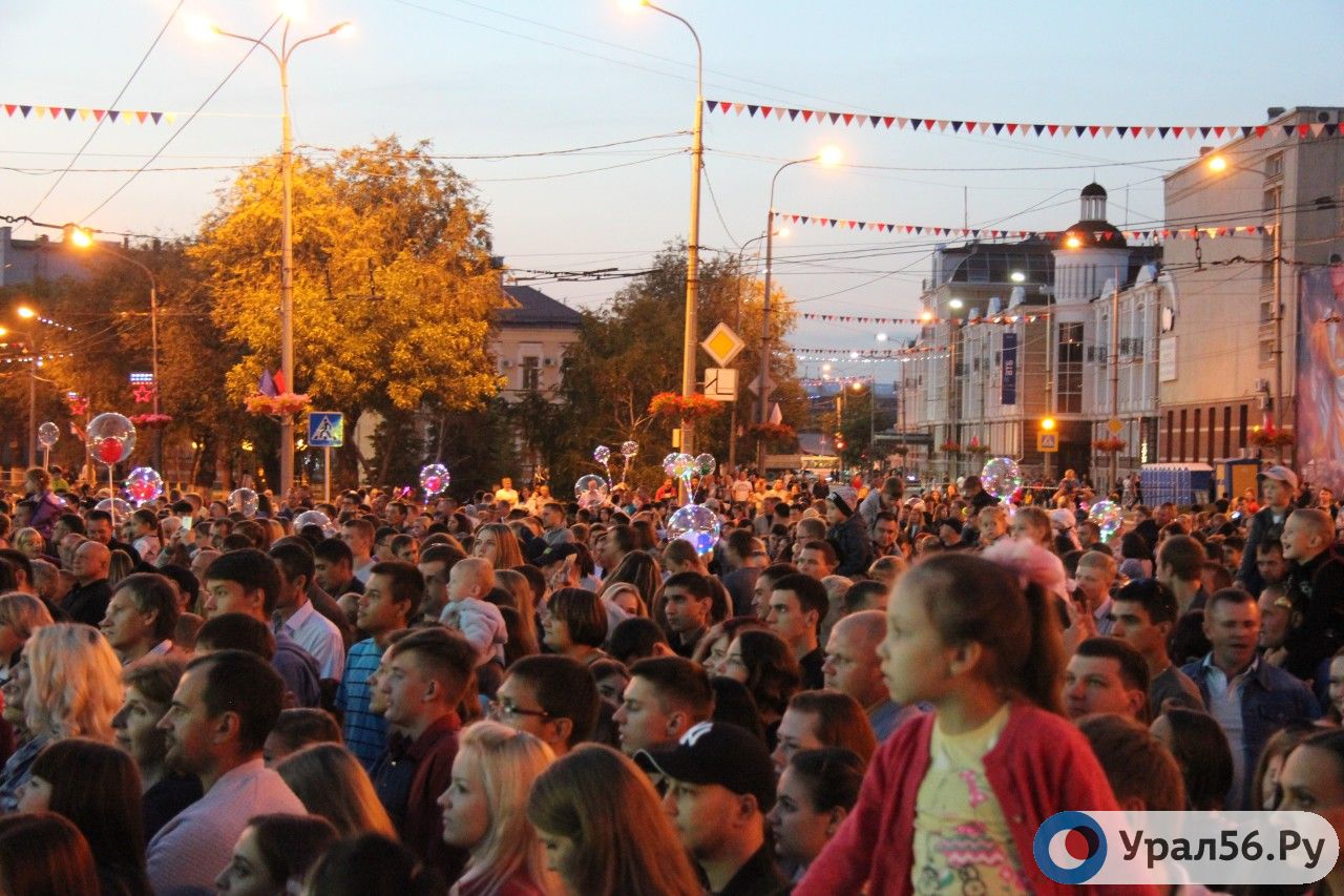Жители города Оренбурга