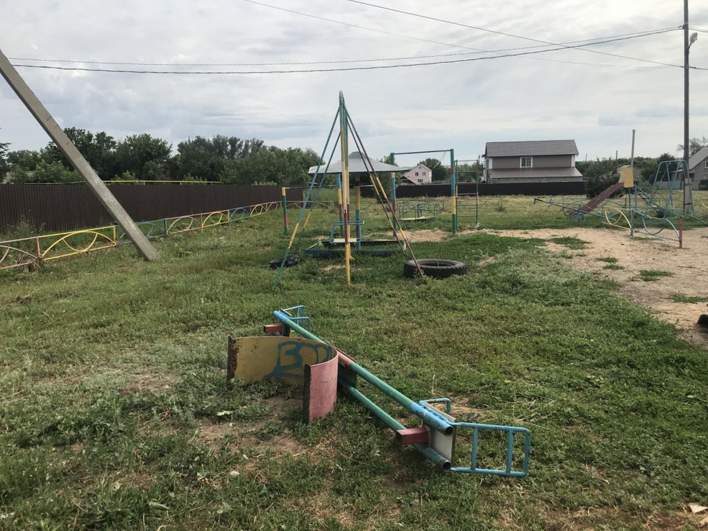 Детская площадка в Приютово. Фото: ОНФ в Оренбургской области