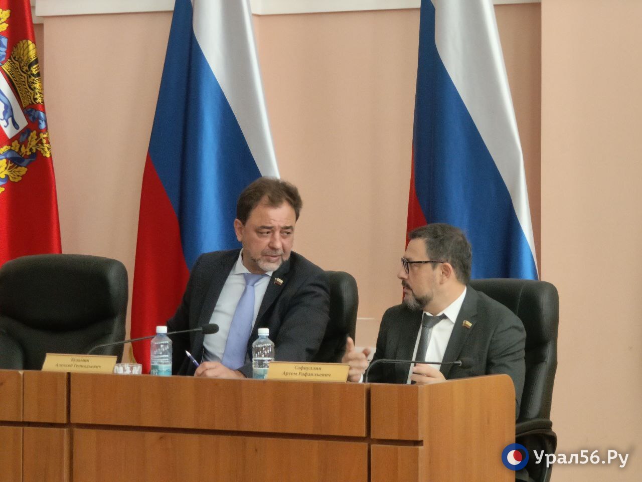 Алексей Кузьмин в президиуме горсовета прошлого созыва. Фото из архива