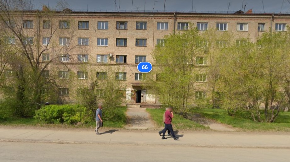 МКД по улице Пушкина, 66. Источник: Яндекс.карты