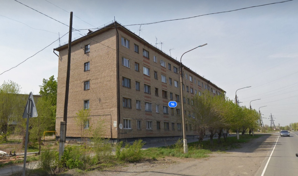 Дом № 16 по улице Губина на карте Яндекс