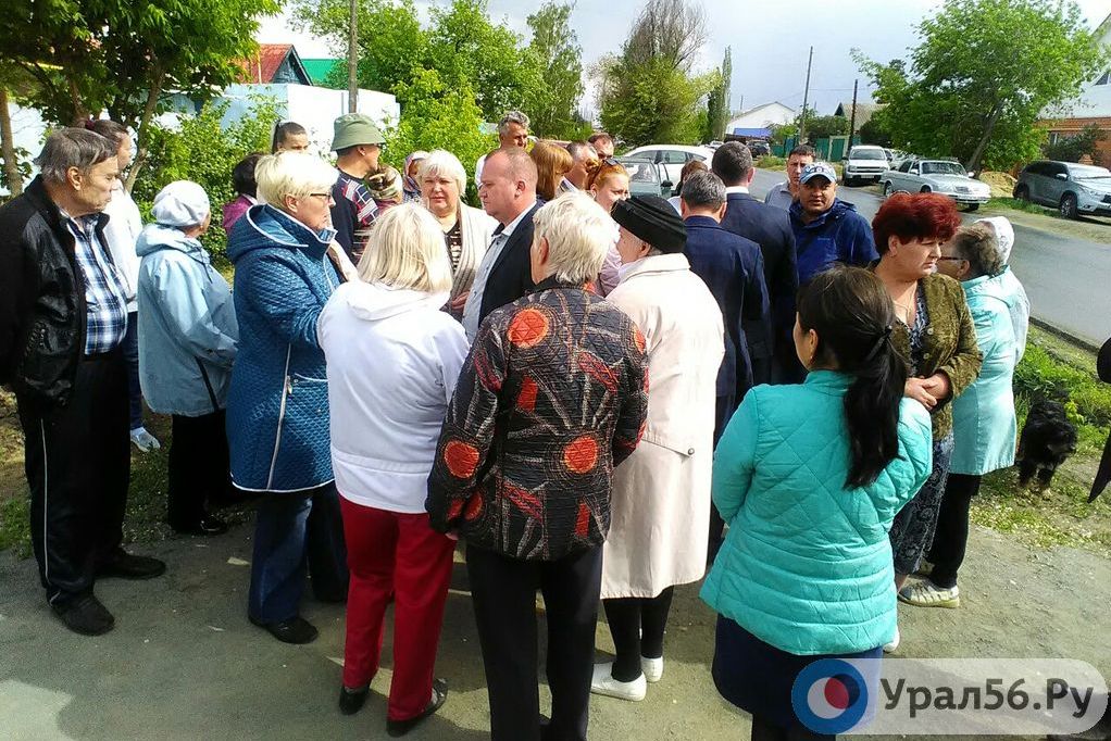 Встреча администрации и местных жителей. Орск, 21.05.2019